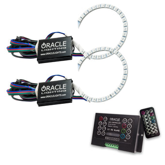 compare product Oracle 18-21 Ford Mustang LED Headlight Halo Kit - ColorSHIFT 2