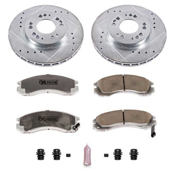 compare product Power Stop 91-96 Dodge Stealth Front Z26 Street Warrior Brake Kit
