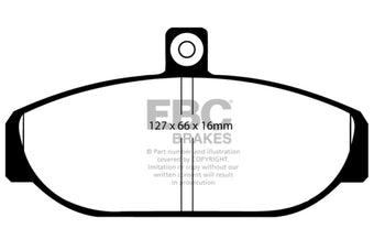 compare product EBC 85-93 Volvo 740 2.1 (Girling) Ultimax2 Front Brake Pads