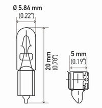 Hella Bulb 2721 12V 12W W2X46D T15 (2) - My Store