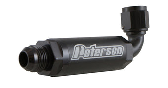 compare product Peterson Fluid Systems Scavenge Filter -8AN 90 Degree