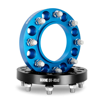 compare product Borne Off-Road Wheel Spacers - 8X165.1 / 121.3 / 38.1 M14 - Blue