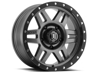 ICON Six Speed 17x8.5 5x150 25mm Offset 5.75in BS 116.5mm Bore Gun Metal Wheel - My Store