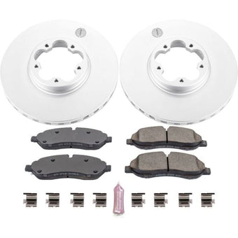 compare product Power Stop 15-18 Ford Transit-350 HD Front Z17 Evolution Geomet Coated Brake Kit