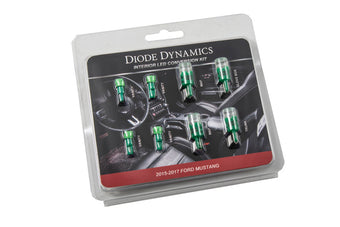 compare product Diode Dynamics Mustang Interior Light Kit 15-17 Mustang Stage 1 - Green