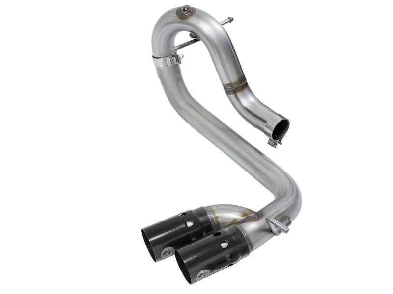 aFe Rebel Series DPF - Back 3in Side Exit SS Exhaust w/ IC Black Tip 2016 GM Colorado/Canyon 2.8L (td) - My Store