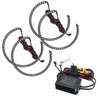 compare product Oracle 15-21 Dodge Challenger Dynamic Surface Mount Headlight Halo Kit - - Dynamic