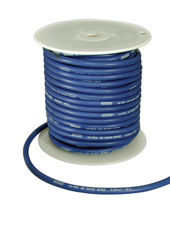 compare product Moroso Ignition Wire Spool - Ultra 40 - 8.65mm - 100ft - Blue