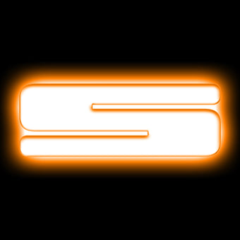 compare product ORACLE Lighting Universal Illuminated LED Letter Badges - Matte Wht Surface Finish - S