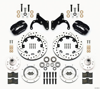 compare product Wilwood Forged Dynalite Front Kit 12.19in Drilled 69-70 Impala Drum/Disc 69-82 Vette