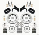 Wilwood Forged Dynalite Front Kit 12.19in Drilled 69 - 70 Impala Drum/Disc 69 - 82 Vette - My Store