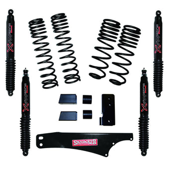compare product Skyjacker 2007-2018 Jeep Wrangler JK 2 Door 4WD Long Travel 2in-2.5in Lift Kit w/Black Max Shocks