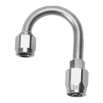 compare product Russell Performance -6 AN Endura 180 Degree Full Flow Hose End (1in Centerline Radius)