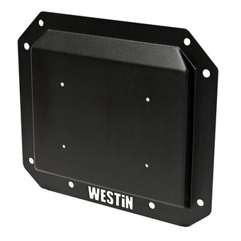 compare product Westin 21-25 Ford Bronco (Excl. Sport) Spare Tire Delete Plate - Tex. Blk