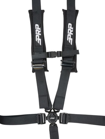compare product PRP 5.2 Cam-Lock Harness w/ Ratchet Lap Belt - Black