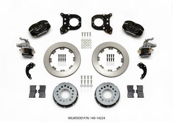 compare product Wilwood Forged Dynalite P/S Rear Kit w/MC4 P-Brake Chev 12 Bolt w/Clip Eliminator