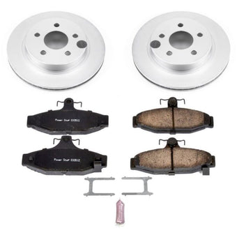 compare product Power Stop 93-97 Chevrolet Camaro Rear Z17 Evolution Geomet Coated Brake Kit