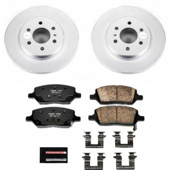 compare product Power Stop 06-07 Buick Terraza Rear Z17 Evolution Geomet Coated Brake Kit