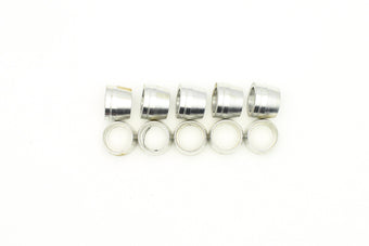 compare product DeatschWerks Replacement PTFE Hose End Olive Insert 8AN (Pack of 10)