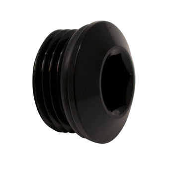 compare product DeatschWerks 8AN ORB Male Plug Low Profile Internal Allen/Hex (Incl O-Ring) Anodized Matte Black