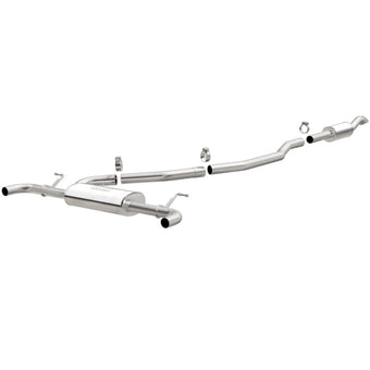 compare product MagnaFlow 13-15 Lincoln MKZ L4 2.0L Turbo Stainless Cat Back Performance Exhaust Dual Split Rear