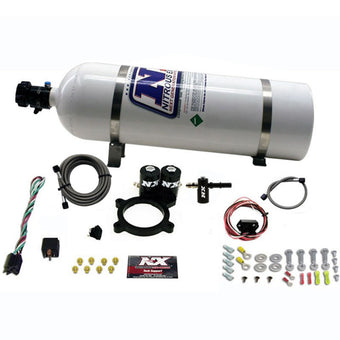 compare product Nitrous Express 2014+ GM 5.3L Truck Nitrous Plate Kit (50-250HP) w/15lb Bottle