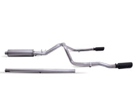 Gibson 19 - 22 Chevrolet Silverado 1500 Custom 5.3L 3in/2.5in Cat - Back Dual Split Exhaust - Black Elite - My Store
