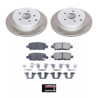 compare product Power Stop 11-17 Nissan Quest Rear Semi-Coated Rotor Kit