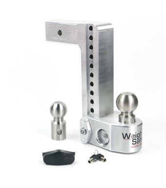 compare product Weigh Safe 10in Drop Hitch w/Built-in Scale & 2.5in Shank (10K/18.5K GTWR) - Aluminum
