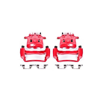 compare product Power Stop 2000 Ford Excursion Rear Red Calipers w/Brackets - Pair