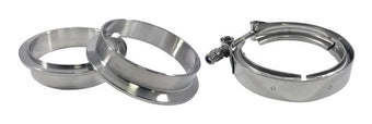 compare product Torque Solution Stainless Steel V-Band Clamp & Flange Kit - 3in (76mm)