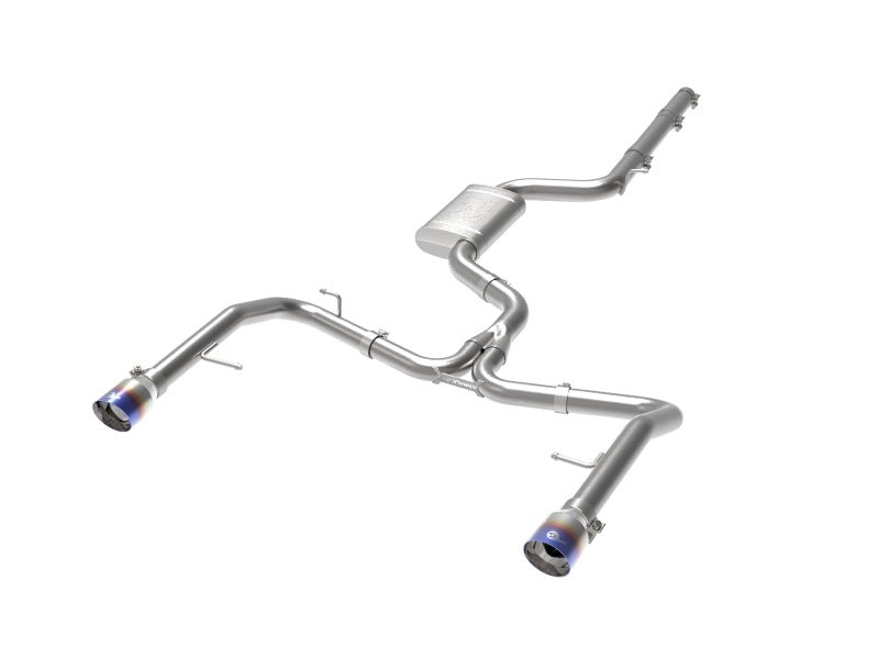 aFe 19 - 21 VW Jetta GLI (MKVII) L4 - 2.0L (t) MACH Force - Xp 304 SS Cat - Back Exhaust System Blue Tips - My Store