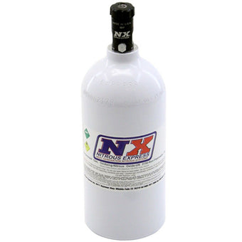 compare product Nitrous Express 2.5lb Bottle w/Motorcycle Valve (4.38 Dia x 12.37 Tall)
