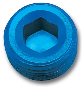 compare product Russell Performance 1/4in Allen Socket Pipe Plug (Blue)