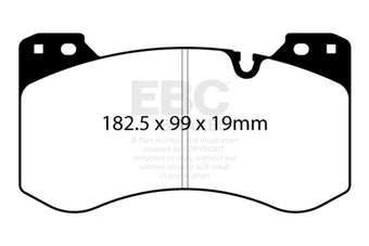 compare product EBC 2021+ BMW M3/M4 3.0TT (G80/G82/G83) Bluestuff Front Brake Pads