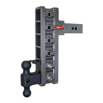 compare product Gen-Y Mega Duty 2.5in Shank 12in Offset Drop 32K Hitch w/GH-0161 Dual-Ball/GH-0162 Pintle Lock