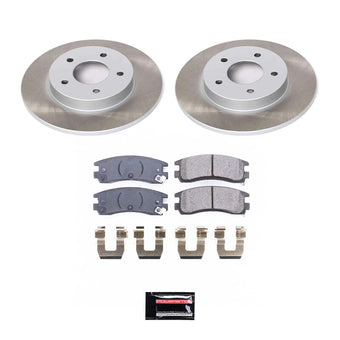 compare product Power Stop 00-05 Pontiac Bonneville Rear Semi-Coated Rotor Kit