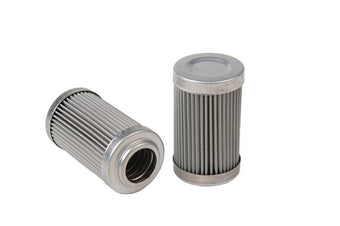 compare product Aeromotive Replacement 100 Micron SS Element (for 12304/12307/12324 Filter Assembly)