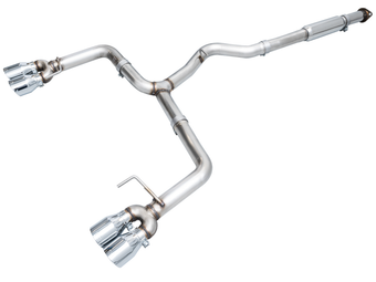 compare product AWE Tuning 2022+ VB Subaru WRX Track Edition Exhaust - Chrome Silver Tips