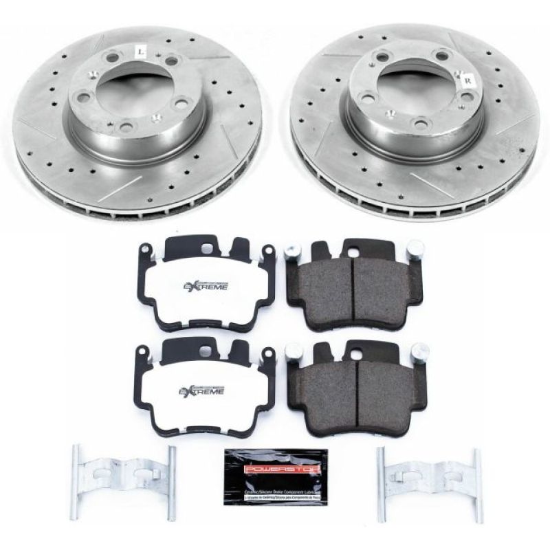 Power Stop 99 - 05 Porsche 911 Front Z26 Street Warrior Brake Kit - My Store