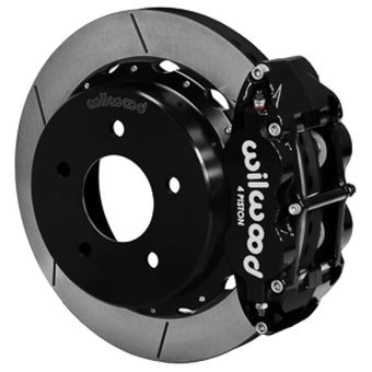 compare product Wilwood 88-98 Chevy Silverado Superlite 4R 14.00x1.10in GT Slotted Rear Drum to Disc Conv. - Black