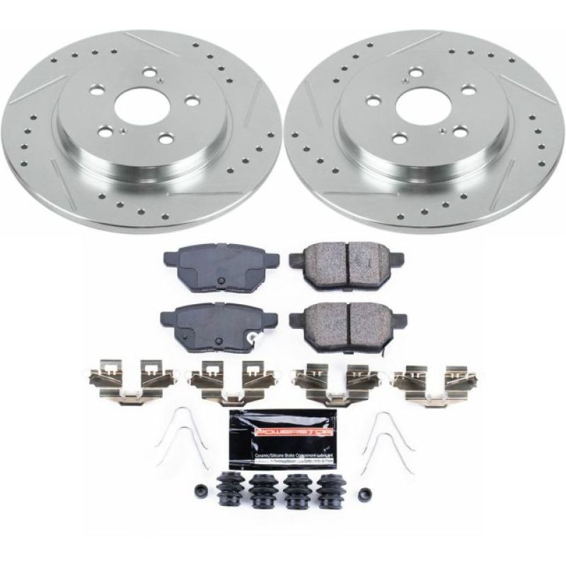 Power Stop 11 - 17 Lexus CT200h Rear Z23 Evolution Sport Brake Kit - My Store