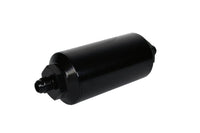 Aeromotive In - Line Filter - (AN - 6 Male) 10 Micron Fabric Element Bright Dip Black Finish - My Store