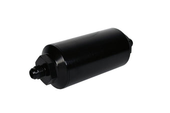 compare product Aeromotive In-Line Filter - (AN-6 Male) 10 Micron Fabric Element Bright Dip Black Finish