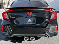 aFe Takeda 3in 304 SS Cat - Back Exhaust System w/Polished Tips 2017+ Honda Civic Si (4dr) I4 1.5L (t) - My Store