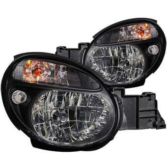 compare product ANZO 2002-2003 Subaru Impreza Crystal Headlights Black