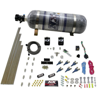 compare product Nitrous Express V6AN Gasoline EFI Nitrous Kit (150-375HP) w/Composite Bottle