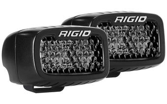compare product Rigid Industries SR-M Series PRO Midnight Edition - Spot - Diffused - Pair