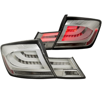 compare product ANZO 2013-2015 Honda Civic (excludes hybrid) LED Taillights Chrome