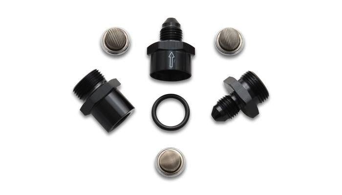 Vibrant Inline Fuel/Oil Filter Set (Size - 3AN) incl. 3 filters - My Store
